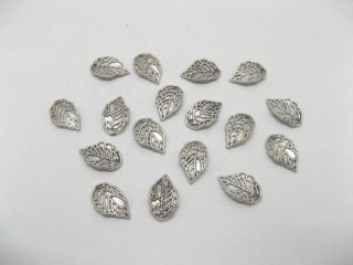 200 Charms Carved Leaf Pendants Findings ac-mp85