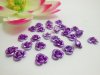 950pcs Light Purple Rose Flower Beads Findings 8mm