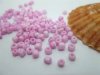 1Bags X 30000Pcs Opaque Glass Seed Beads 2mm Pink