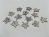 500 Charms Metal Butterfly Pendants Finding