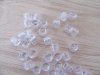 2100Pcs Transparent Clear Barrel Pony Beads 6x8mm