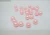 500 Pink 10mm Round Simulate Pearl Beads