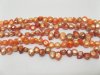 5 strand pink fresh water pearl beads