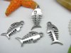 20pcs Metal Fish Charms yw-ac-mc20