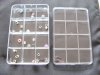 5X Beads Storage Boxes 12 compartment Organizer Tray dis-bd17 5X Beads Storage Boxes 12 compartment Organizer Tray dis-bd17