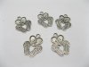 200 Charms Metal Baboosh& Heart Jewellery Pendants 200 Charms Metal Baboosh& Heart Jewellery Pendants
