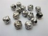 1300Pcs 10mm Silver Plated Knot Loose Beads Finding 1300Pcs 10mm Silver Plated Knot Loose Beads Finding