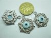 50 Metal Tribal Pendants Flower Shape Jewelery Finding 50 Metal Tribal Pendants Flower Shape Jewelery Finding