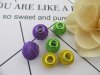 100Pcs Big Hole Net Beads Fit European Bracelet 3 Colors