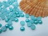 5000Pcs 5mm Turquoise Semi-Circle Simulated Pearl Bead Flatback