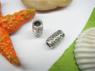 50pcs Metal Column Beads yw-ac-mb76