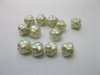 1300Pcs 10mm Light Green Knot Loose Beads Finding 1300Pcs 10mm Light Green Knot Loose Beads Finding