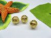 50pcs Gold Plated Filigree Spacer Beads 12mm 50pcs Gold Plated Filigree Spacer Beads 12mm