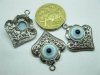 50 Metal Tribal Heart Pendants Jewelery Finding 50 Metal Tribal Heart Pendants Jewelery Finding