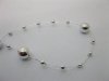 1Roll X 60Meter Silver Beaded Garland for Wedding Craft Dia.8mm 1Roll X 60Meter Silver Beaded Garland for Wedding Craft Dia.8mm