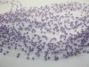 60Strands Purple Beaded Garland for Wedding Craft Dia.3mm 60Strands Purple Beaded Garland for Wedding Craft Dia.3mm