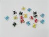 100 Fancy Lampwork Butterfly Glass beads be-g167 100 Fancy Lampwork Butterfly Glass beads be-g167