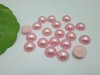 750Pcs 12mm Pink Semi-Circle Simulated Pearl Bead Flatback 750Pcs 12mm Pink Semi-Circle Simulated Pearl Bead Flatback