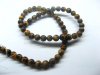 5Strands x 63pcs Tiger Eye Round Gemstone Beads 6mm