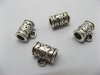 20pcs Tibetan Silver Barrel Bail Beads European Design