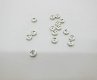 100Pcs 5mm Silver Rhinestone Rondelle Spacers Round Beads 100Pcs 5mm Silver Rhinestone Rondelle Spacers Round Beads