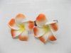 50 New Orange&Yellow Fabulous Foam Frangipani Flower 8x3.5cm 50 New Orange&Yellow Fabulous Foam Frangipani Flower 8x3.5cm