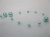 1Roll X 60Meter Blue Beaded Garland for Wedding Craft Dia.10mm 1Roll X 60Meter Blue Beaded Garland for Wedding Craft Dia.10mm
