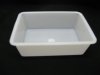 10X White Plastic Beads Display Boxes dis-bd25