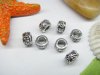 20pcs Tibetan Silver Barrel Beads Fit European Beads Yw-pa-mb126