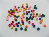 5000Pcs Colourful Round Wooden Beads 3X4mm