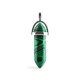 10X Green Turquoise Pendant Hexagon Prism Beads Charms 10X Green Turquoise Pendant Hexagon Prism Beads Charms