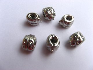60 Alloy European Insect Thread Beads ac-sp331