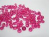 1000 Fushia Diamond Confetti 6mm Wedding Table Scatter