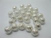 1000 Silver Plated Filigree Spacers Bead Size 10mm 1000 Silver Plated Filigree Spacers Bead Size 10mm