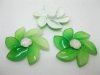 20Pcs Green Flower Hairclip Jewelry Finding Beads 6cm 20Pcs Green Flower Hairclip Jewelry Finding Beads 6cm