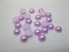 2500Pcs 8mm Purple Semi-Circle Simulated Pearl Bead Flatback 2500Pcs 8mm Purple Semi-Circle Simulated Pearl Bead Flatback
