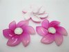 20Pcs Fuschia Flower Hairclip Jewelry Finding Beads 6cm 20Pcs Fuschia Flower Hairclip Jewelry Finding Beads 6cm