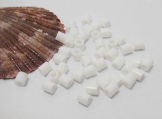 4200Pcs (250g) Craft Hama Beads Pearler Beads 5mm - White