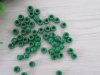2100 Plastic Green Barrel Pony Beads 6x8mm