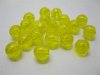 1Bag X 260Pcs Yellow Transparent Round Beads 14mm 1Bag X 260Pcs Yellow Transparent Round Beads 14mm