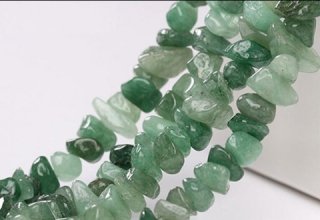 10Strands x 250pcs Green Aventurine Gemstone Loose Chip Beads