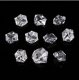 200X Clear Acrylic Ice Pieces Stones Wedding Party 200X Clear Acrylic Ice Pieces Stones Wedding Party