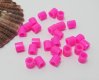 4200Pcs (250g) Craft Hama Beads Pearler Beads 5mm - Fuschia