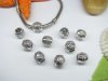 20pcs Tibetan Silver Barrel Beads European Design Yw-pa-mb72