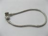 1X European Nickel Plated Bracelet w/Clasp 21cm