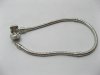 1X European Nickel Plated Bracelet w/Clasp 21cm 1X European Nickel Plated Bracelet w/Clasp 21cm