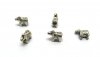 50 Metal Horse Thread European Beads ac-sp559