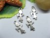 50pcs Metal Meg Mix Charms yw-ac-mc75