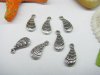 100pcs Metal Beatiful Wing Charms yw-ac-mc43