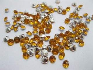 5000 Diamond Confetti 4.5mm Wedding Party Table Scatter-Yellow